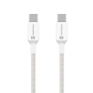 Tactical STITCH THREAD CABLE USB-C/USB-C 1M WHITE